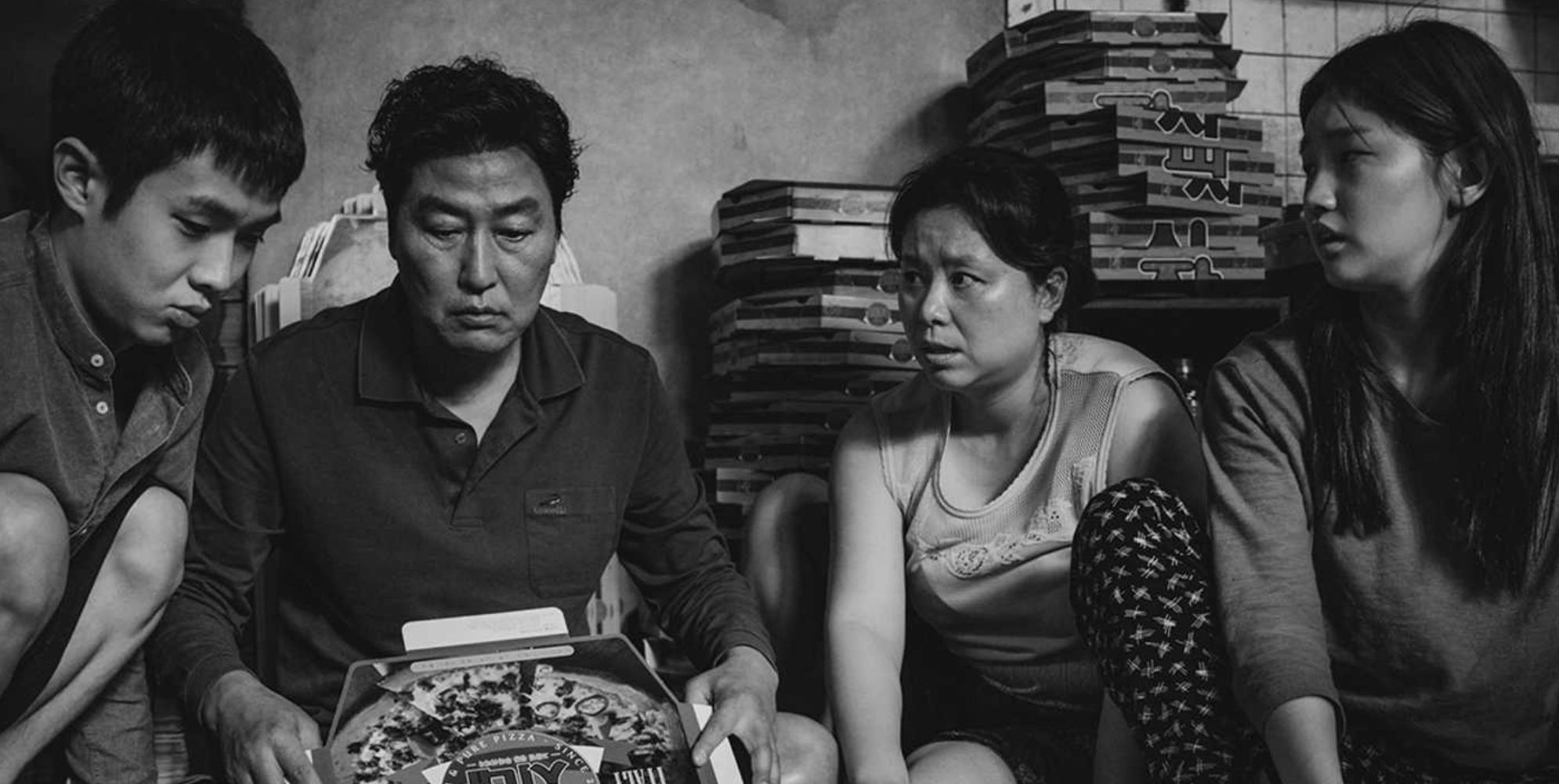 Parasite black and white edition Cineworld cinemas